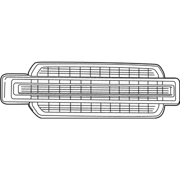 Ford JL3Z-8200-PS Grille Assembly - Radiator