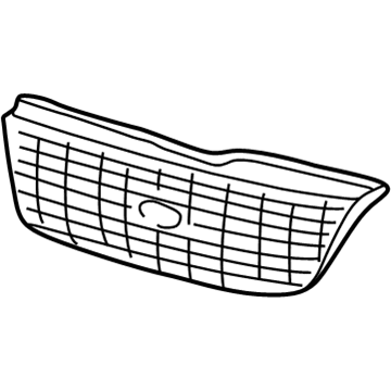 2004 Ford Explorer Grille - 3L2Z-8200-CAA