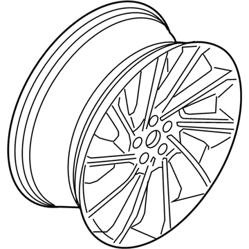 Lincoln Nautilus Spare Wheel - KA1Z-1007-E