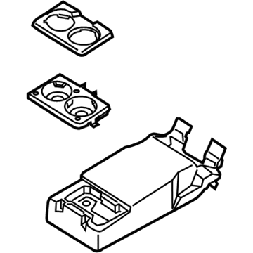 Ford DS7Z-5467112-FC Armrest Assembly