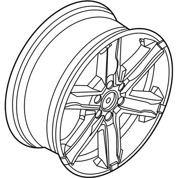Ford KL1Z-1007-A Wheel Assembly