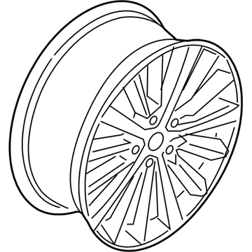 Ford HP5Z-1007-A Wheel Assembly