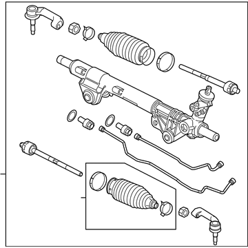 Ford BL3Z-3504-E Gear Assembly - Steering