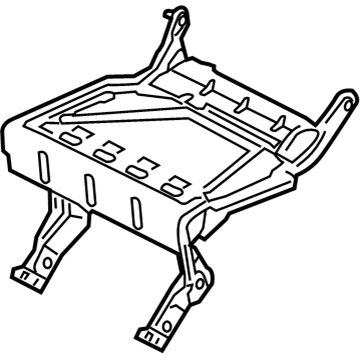 Ford JL1Z-9663160-A Frame And Spring - Rear Seat Cushion