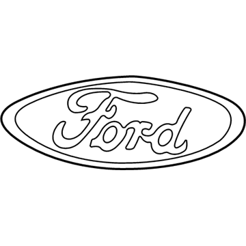 Ford Escort Emblem - F8CZ-5442528-AB