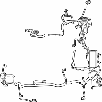 Ford BA8Z-14290-H Wiring Assembly