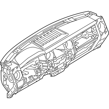 Ford BC3Z-2504320-EC Panel - Instrument