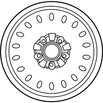 Mercury Sable Spare Wheel - YF1Z-1007-FA