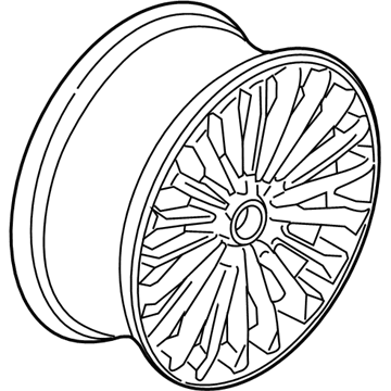 Ford HS7Z-1007-C Wheel Assembly