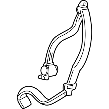 Ford XL1Z-78611B69-AAA Seat Belt Assembly