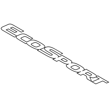 2019 Ford EcoSport Emblem - CN1Z-7442528-A