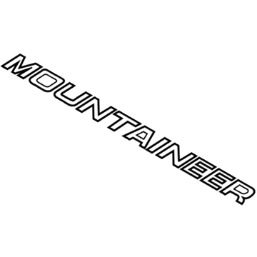 2003 Mercury Mountaineer Emblem - 1L2Z-7842528-EA