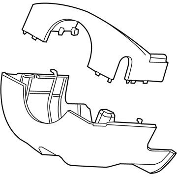 Ford FB5Z-3530-DA Shroud Assembly - Steering Column
