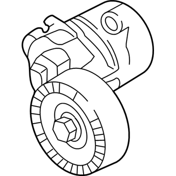Ford F2GZ-6A228-A Pulley Assembly - Tension