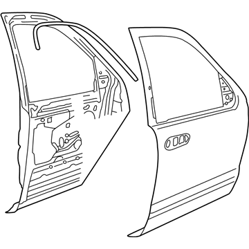 Ford 9A2Z-7820125-B Door Assembly - Front