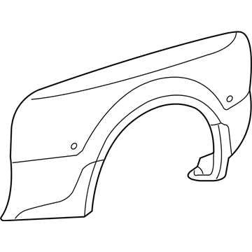 Ford F81Z-16312-AA Fender Assembly - Rear