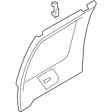 Ford 3C2Z-1642410-AAA Moulding
