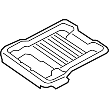 Ford F7UZ-1563100-CA Frame And Spring - Front Seat Cushion