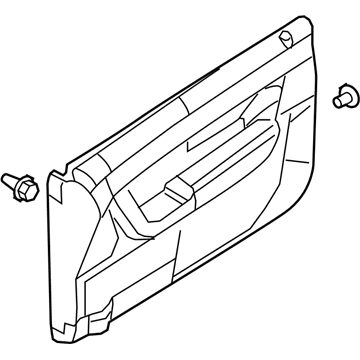 Ford AS4Z-5423942-EB Panel Assembly - Door Trim
