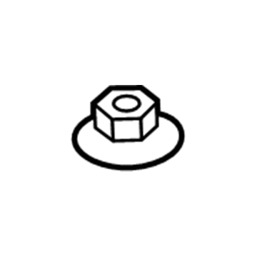 Ford -W718587-S440 Nut And Washer Assembly - Hex.