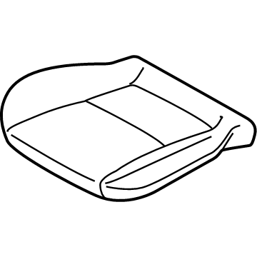 Ford DT1Z-1762901-FA Front Seat Cushion Cover Assembly