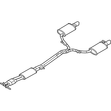 Ford AA8Z-5230-C Catalytic Converter Assembly