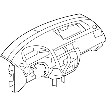 Ford 5S4Z-5404320-DAA Panel - Instrument