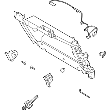 Ford LC5Z-7804338-AF PANEL - INSTRUMENT