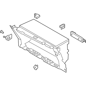 Ford LJ7Z-7804338-AA PANEL - INSTRUMENT