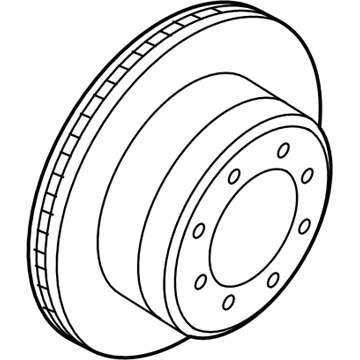 2015 Ford F-250 Super Duty Brake Disc - G2MZ-2V026-ABA