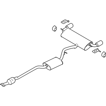 Lincoln MKC Tail Pipe - EJ7Z-5230-A