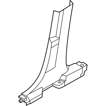 Ford NZ6Z-6024346-AA TRIM - "B" PILLAR