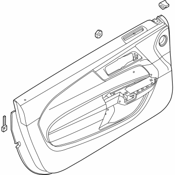 Ford PR3Z-6323943-FB TRIM ASY - FRONT DOOR