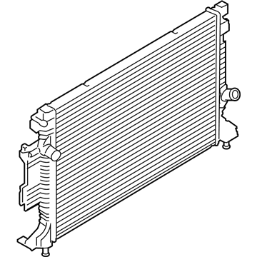 Ford EJ7Z-8005-B Radiator Assembly