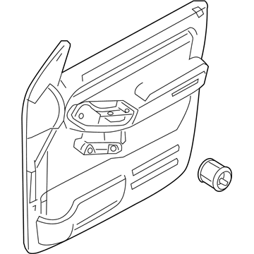 Ford 9L2Z-7823943-BB Panel Assembly - Door Trim