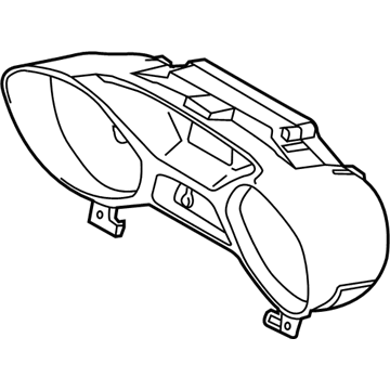 Ford Instrument Cluster - JJ5Z-10849-TA
