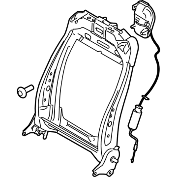 Ford PU5Z-7861019-B FRAME ASY - SEAT