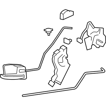 Ford 4L2Z-78264A00-AAB Latch