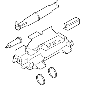 Ford F-550 Super Duty Vapor Canister - 7C3Z-9D653-A