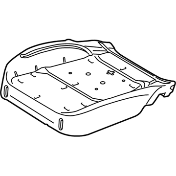 Ford FJ5Z-78632A23-B Seat Cushion Pad