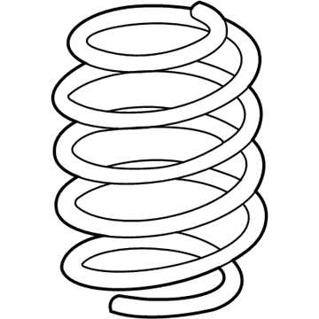 2023 Ford Police Interceptor Utility Coil Springs - LB5Z-5310-A