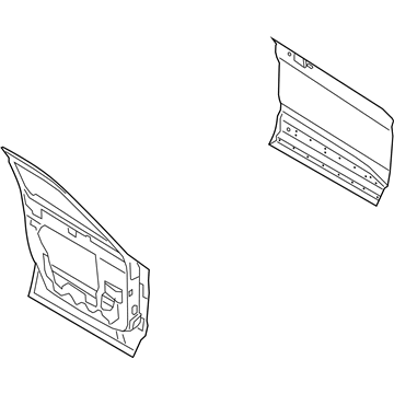 Ford PB5Z-7820125-A DOOR ASY - FRONT