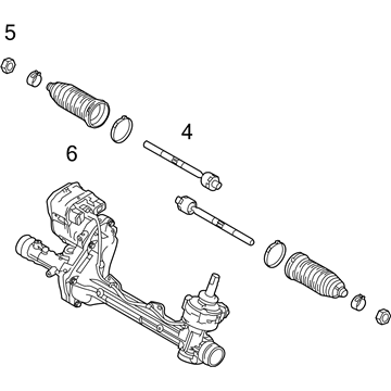 Ford Explorer Rack And Pinion - EB5Z-3504-B