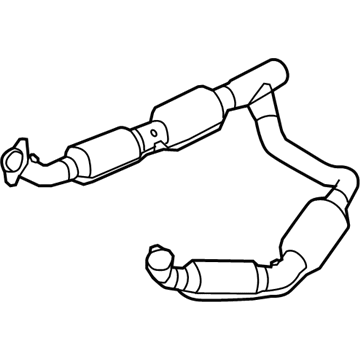 Ford E-150 Catalytic Converter - 7C2Z-5F250-F