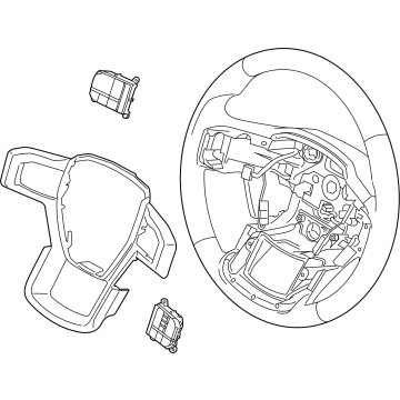 2023 Ford F-150 Lightning Steering Wheel - ML3Z-3600-FX