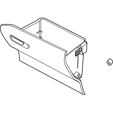 Ford LJ6Z-7806010-AA COMPARTMENT - GLOVE - CO-DRIVE