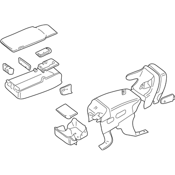 Ford 3W1Z-54600A50-DAC Seat Assembly