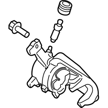 2020 Ford F-150 Brake Caliper - JL3Z-2552-D