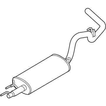 2021 Ford F-150 Exhaust Pipe - ML3Z-5230-G