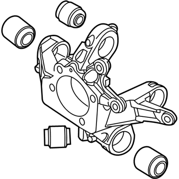 Ford DB5Z-5B759-B Knuckle & Bushing Assembly